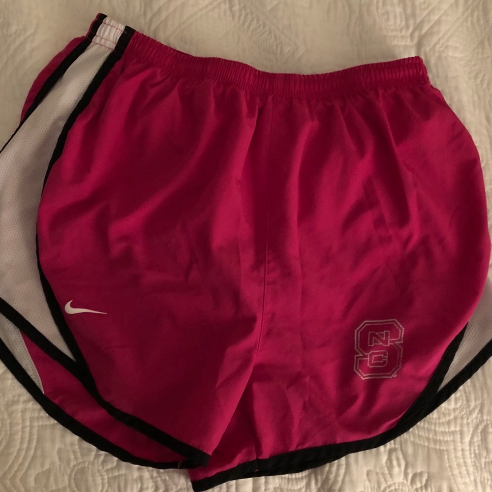 Pink Nike N.C. State Shorts